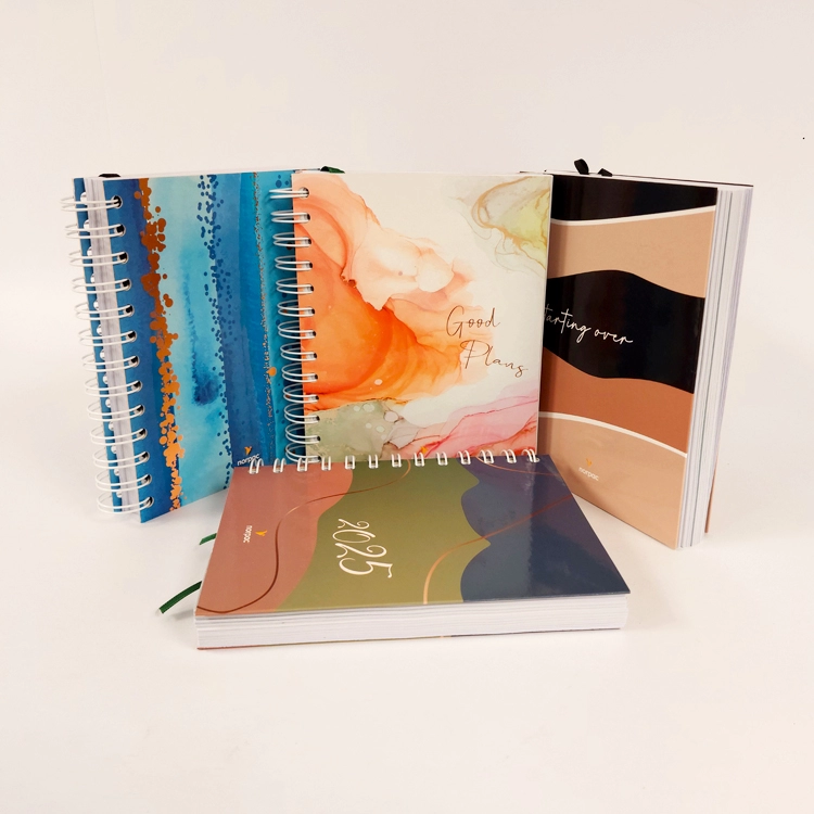 Agenda Norpac 2025 Simplicity Diaria Espiralada Nº7 Tapa Semi Rigida AG5811